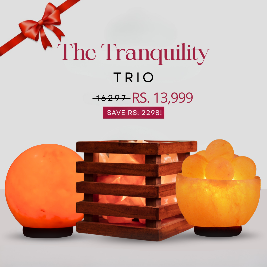The Tranquility Trio (Globe + GlowSquare + Fire Bowl)