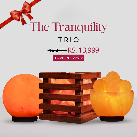 The Tranquility Trio (Globe + GlowSquare + Fire Bowl)